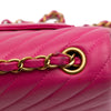 Chanel Mini Rectangular Classic Chevron Lambskin Single Flap Secondhand