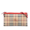 Burberry Haymarket Check Coated Canvas Peyton Crossbody Secondhand