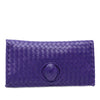 Bottega Veneta Nappa Intrecciato Turn Lock Clutch Secondhand
