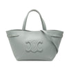 Celine Mini Grained Calfskin Cuir Triomphe Cabas Anais Tote Secondhand