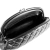 Chanel Quilted Lambskin Timeless Kisslock Clutch Secondhand