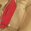 Valentino Small Leopard Printed Canvas Rockstud Trapeze Satchel Secondhand