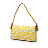 Fendi Sarah Coleman Zucca Coated Canvas 1997 Vertigo Baguette Secondhand