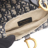 Dior Mini Oblique Canvas Saddle Bag Secondhand