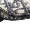 Dior Mini Oblique Canvas Saddle Bag Secondhand