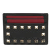 Valentino Leather Rockstud Card Holder Secondhand