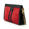 Gucci Small Suede Web Ophidia Chain Crossbody Secondhand