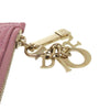 Dior Lambskin Cannage Lady Dior Cosmos Zip Card Holder Secondhand