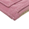 Dior Lambskin Cannage Lady Dior Cosmos Zip Card Holder Secondhand