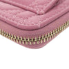 Dior Lambskin Cannage Lady Dior Cosmos Zip Card Holder Secondhand