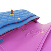 Chanel Medium Classic Lambskin Rainbow Hardware Double Flap Secondhand