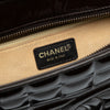 Chanel CC Chocolate Bar Patent Shoulder Bag Secondhand