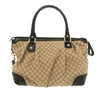 Gucci Diamante Canvas Sukey Satchel Secondhand