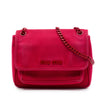 Miu Miu Canvas Canapa Chain Flap Crossbody Secondhand