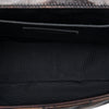 Saint Laurent Medium Chevron Metallic Crinkled Calfskin Punk Chain Bag Secondhand
