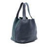 Hermès Bicolor Clemence Picotin Lock 22 Secondhand