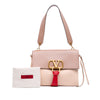Valentino Leather VRing Shoulder Bag Secondhand