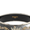 Hermès Wide Enamel Printed Horse Motif Bracelet Secondhand