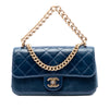 Chanel Small Quilted Calfskin Straight Lined Flap Secondhand