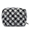 Chanel CC Canvas Gingham Lunch Box Shoulder Bag Secondhand