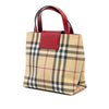 Burberry House Check Coated Canvas Handbag Secondhand