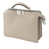 Fendi Mini Leather Peekaboo ISeeU Satchel Secondhand