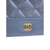 Chanel Quilted Iridescent Aged Calfskin Gabrielle Wallet On Chain Secondhand