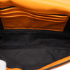 Fendi Mini Zucca Embossed Leather Baguette Satchel Secondhand