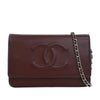 Chanel CC Caviar Wallet On Chain Secondhand