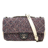 Chanel Medium Tweed Single Flap Secondhand