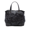 Gucci Embossed Leather Horsebit Full Moon Tote Secondhand