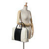 Givenchy Bicolor Grained Calfskin Lucrezia Briefcase Secondhand