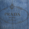 Prada Denim Canapa Logo Satchel Secondhand