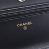 Chanel CC Quilted Lambskin Roller Skate Wallet On Chain Secondhand