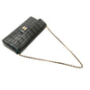 Chanel Chocolate Bar Lambskin East West Flap Secondhand