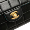 Chanel Chocolate Bar Lambskin East West Flap Secondhand