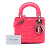 Dior Mini Lambskin Cannage Lady Dior Secondhand