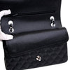 Secondhand Chanel Medium Classic Caviar Double Flap