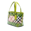 Burberry Supernova Check Coated Canvas and PVC Tote Secondhand