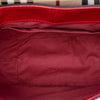 Burberry Patent and Haymarket Check Coated Canvas Maydown Crossbody Secondhand