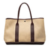Secondhand Hermès Toile and Buffle Skipper Garden Party 36