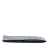Saint Laurent Croc Embossed Leather Clutch Secondhand