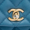 Chanel Mini Caviar Coco Top Handle Bag Secondhand
