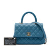 Chanel Mini Caviar Coco Top Handle Bag Secondhand