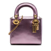 Dior Mini Metallic Patent Lady Dior Secondhand