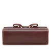 Ferragamo Lizard Embossed Leather Vara Coin Pouch Secondhand