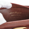 Ferragamo Lizard Embossed Leather Vara Coin Pouch Secondhand