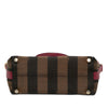 Fendi Large Pequin Canvas Satchel Secondhand