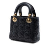 Dior Mini Lambskin Cannage Lady Dior Secondhand