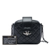 Chanel Mini Quilted Lambskin CC Box Camera Bag Secondhand